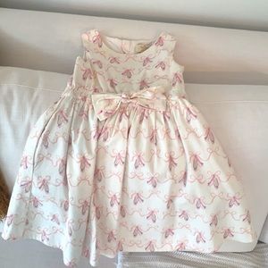 Kate space white with pink ballerina slippers